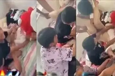 Bocil SMA Lugu Digangbang Temen Sendiri
